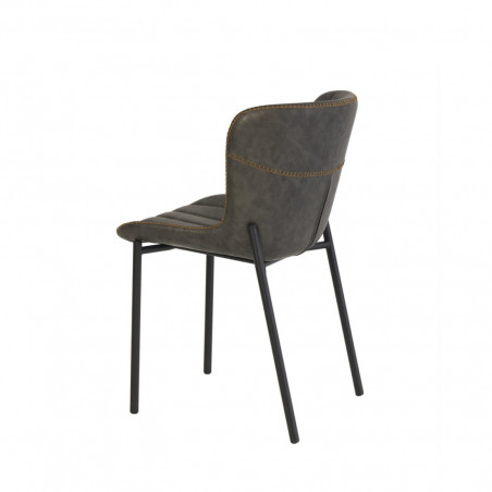 SILLA MAYKA GRIS
