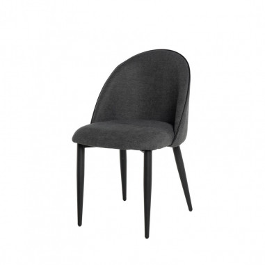 SILLA SLOANE GRIS OSCURO