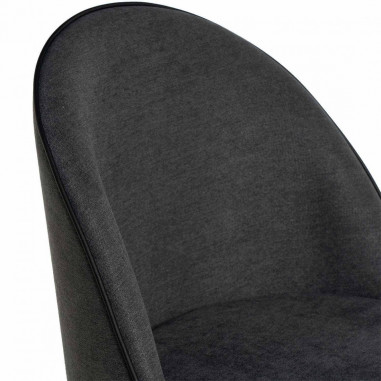 SILLA SLOANE GRIS OSCURO