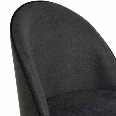 SILLA SLOANE GRIS OSCURO