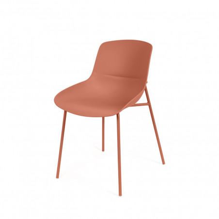 SILLA DILETTA TERRACOTA