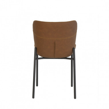 SILLA MAYKA MARRON