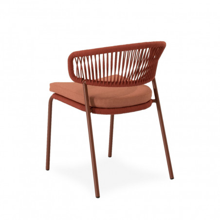 SILLA PALMIRA TERRACOTA