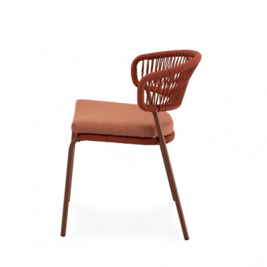 SILLA PALMIRA TERRACOTA