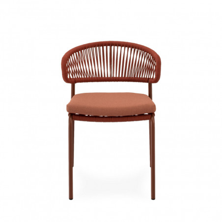 SILLA PALMIRA TERRACOTA