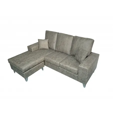 SHAISELONGUE PATAS REVERSIBLE TAP. CEMENTO O PIEDRA MOD DUQU