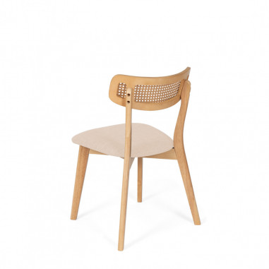 SILLA SHIRLEY ROBLE BEIGE