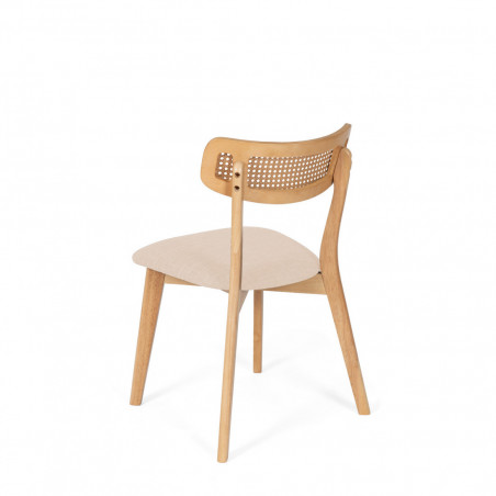 SILLA SHIRLEY ROBLE BEIGE