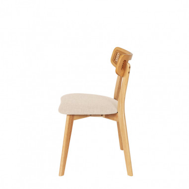 SILLA SHIRLEY ROBLE BEIGE