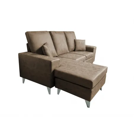 SHAISELONGUE PATAS REVERSIBLE TAP. CEMENTO O PIEDRA MOD DUQU