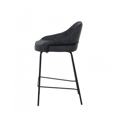 TABURETE ARNY GRIS OSCURO