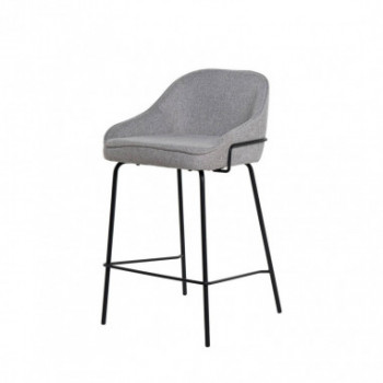 TABURETE ARNY GRIS CLARO