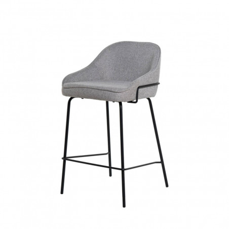 TABURETE ARNY GRIS CLARO