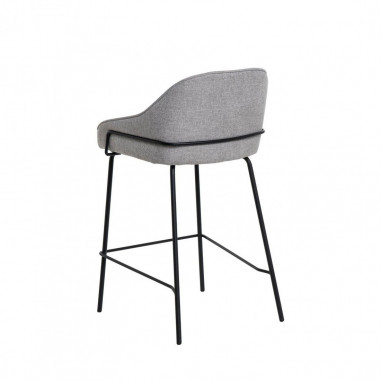 TABURETE ARNY GRIS CLARO