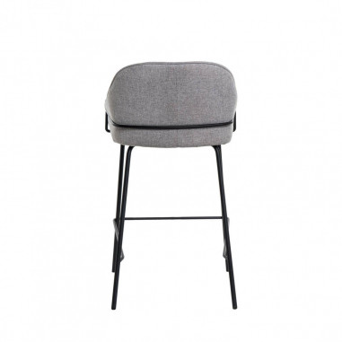 TABURETE ARNY GRIS CLARO