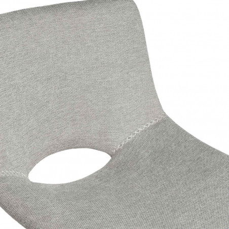TABURETE ASTON GRIS CLARO (76CM)