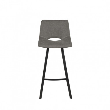 TABURETE ASTON GRIS OSCURO (76CM)