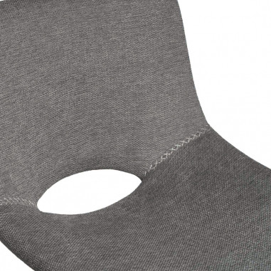 TABURETE ASTON GRIS OSCURO (76CM)