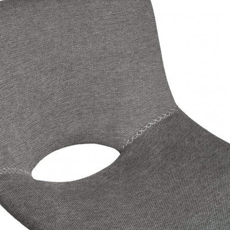 TABURETE ASTON GRIS OSCURO (76CM)