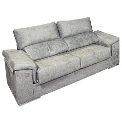 SOFA 2PL RECLINABLE Y EXTENSIBLE TAP. CAIRO, NEVADA Y EDI UV 2