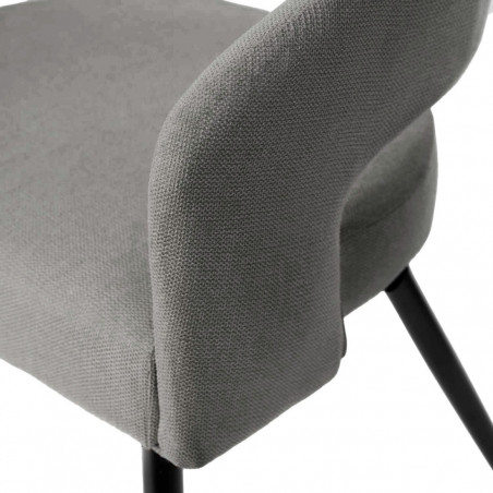 SILLA KORA GRIS