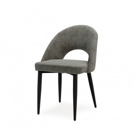 SILLA DORIS GRIS OSCURO