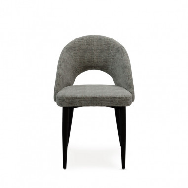 SILLA DORIS GRIS OSCURO