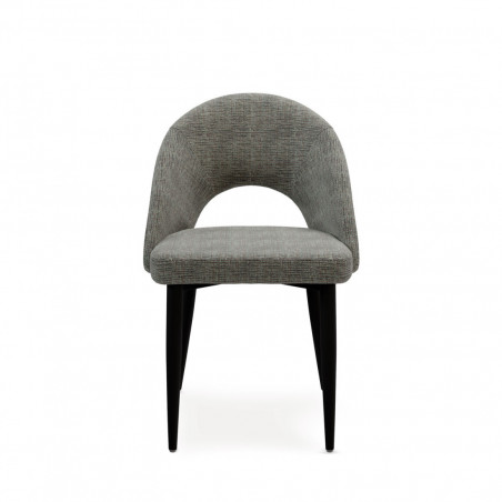 SILLA DORIS GRIS OSCURO