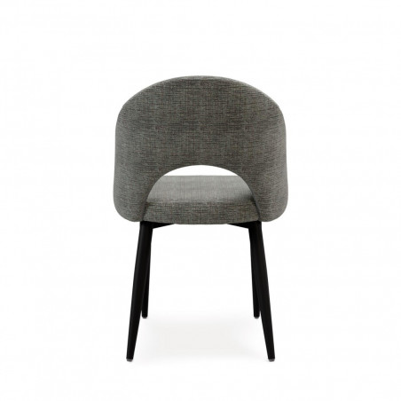 SILLA DORIS GRIS OSCURO