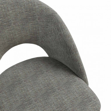 SILLA DORIS GRIS OSCURO