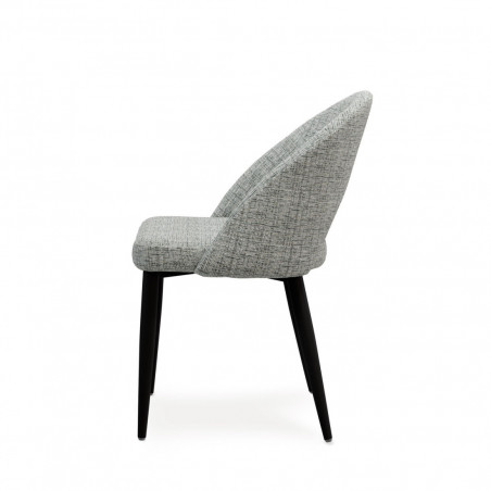 SILLA DORIS GRIS CLARO
