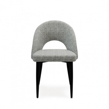 SILLA DORIS GRIS CLARO