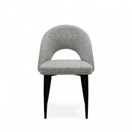 SILLA DORIS GRIS CLARO