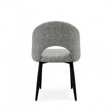 SILLA DORIS GRIS CLARO