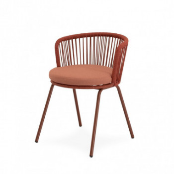 SILLA VILMA TERRACOTA