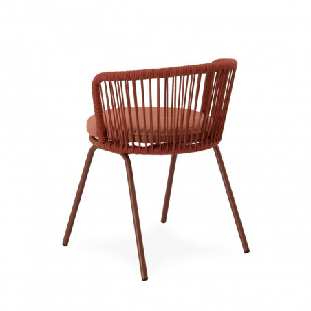 SILLA VILMA TERRACOTA