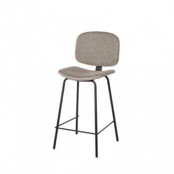 TABURETE LOGAN TAUPE