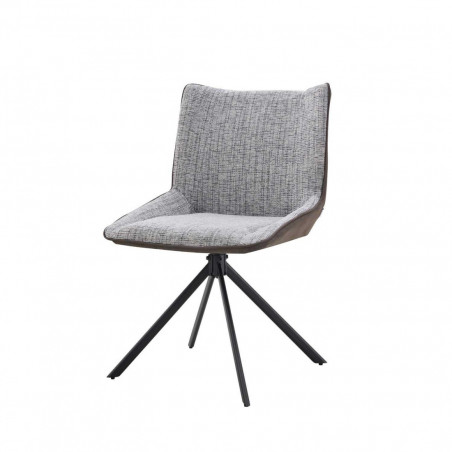 SILLA ALESSIA GRIS CLARO