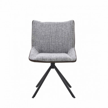 SILLA ALESSIA GRIS CLARO