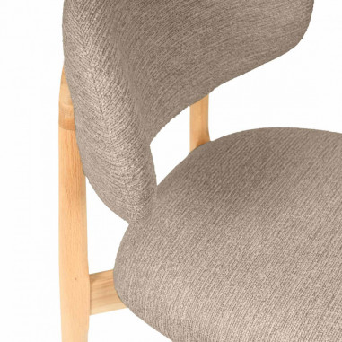 SILLA WANDA TAUPE