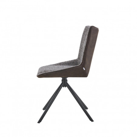 SILLA ALESSIA GRIS OSCURO