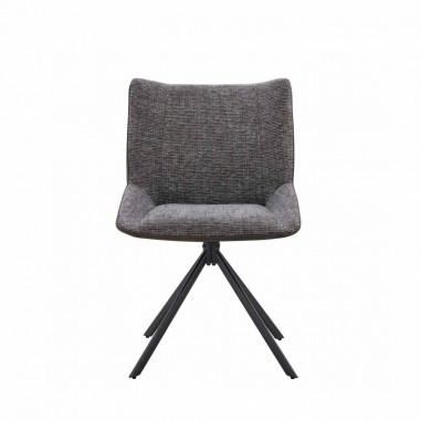 SILLA ALESSIA GRIS OSCURO