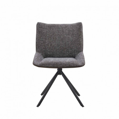 SILLA ALESSIA GRIS OSCURO