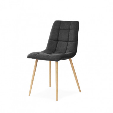 SILLA  MINNIE GRIS OSCURO