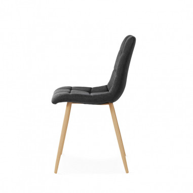 SILLA  MINNIE GRIS OSCURO