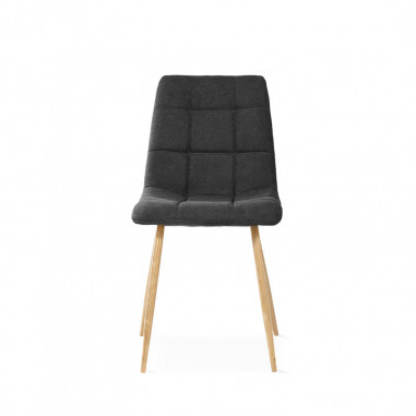 SILLA  MINNIE GRIS OSCURO