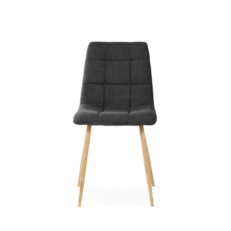 SILLA  MINNIE GRIS OSCURO