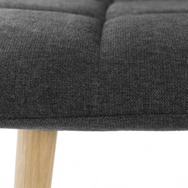 SILLA  MINNIE GRIS OSCURO