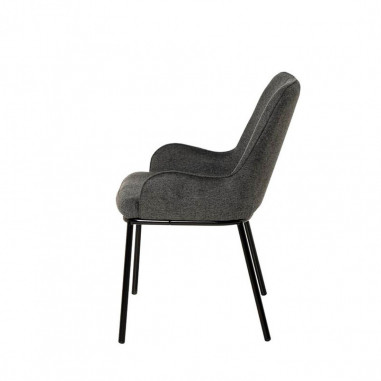 SILLA LARISA GRIS OSCURO