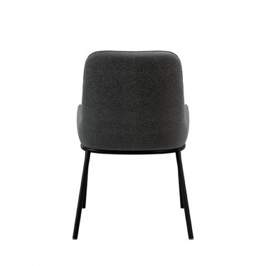 SILLA LARISA GRIS OSCURO